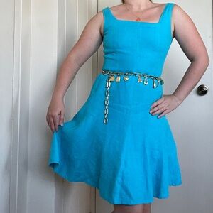 Vintage Irish linen Talbots dress• Size: 4P